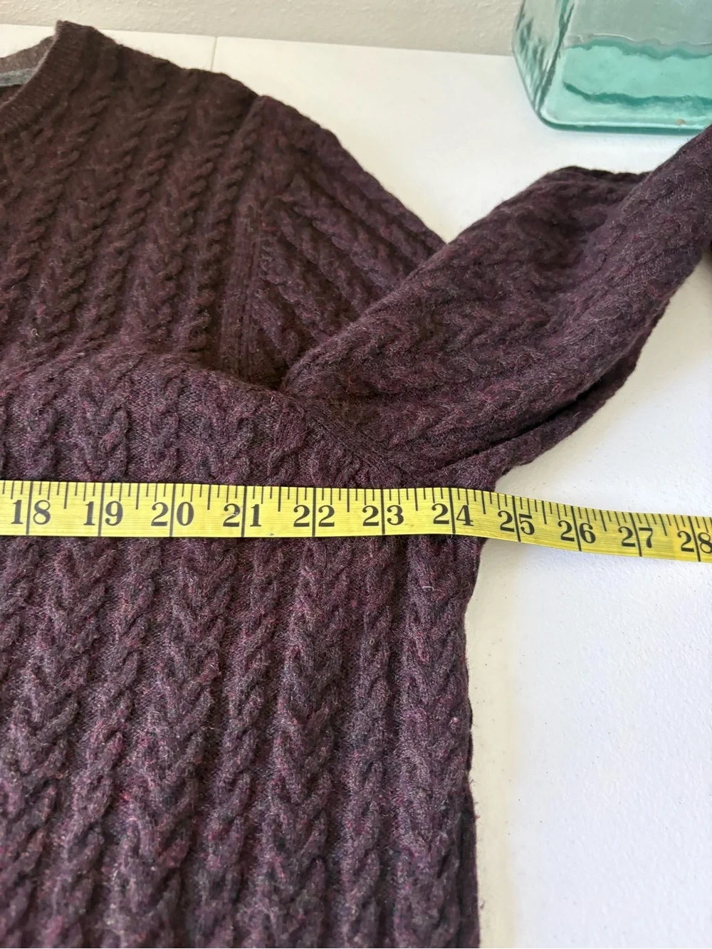 Jos. A. Bank XL Men’s Dark Brown 100% Cashmere Crewneck Sweater Quiet Luxury